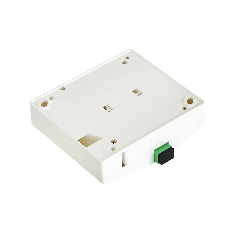 Placa frontal de fibra óptica SC de un solo puerto