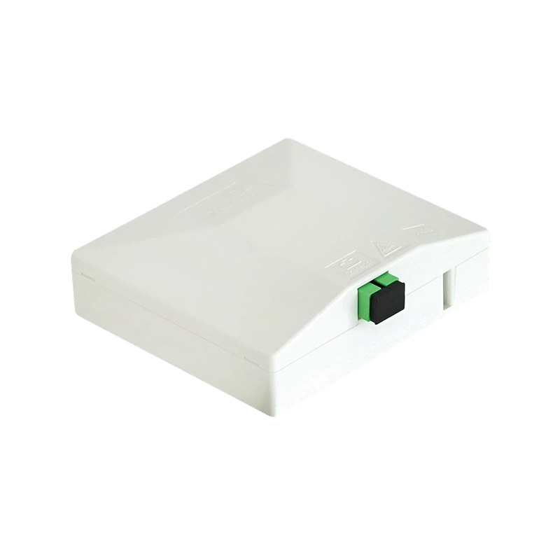 Placa frontal de fibra óptica SC de un solo puerto