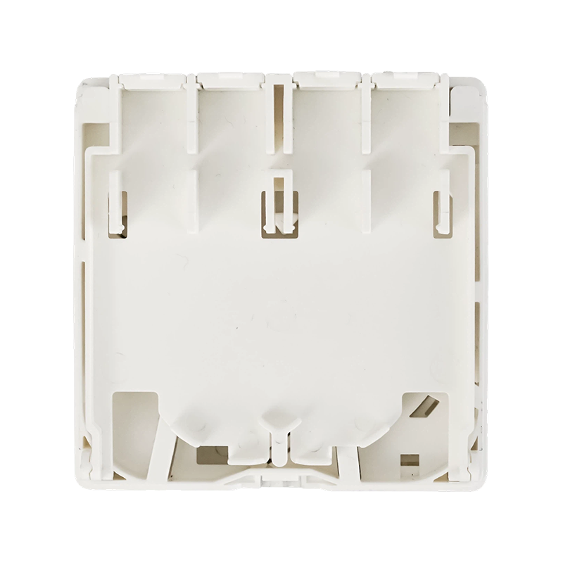 Placa frontal de fibra óptica SC/DLC de cuatro puertos