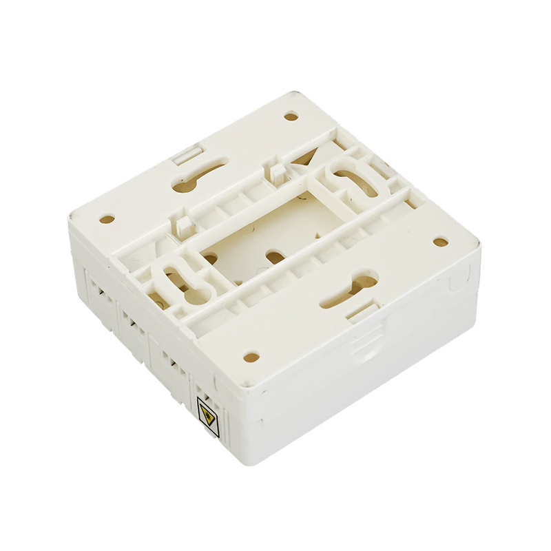 Placa frontal de fibra óptica SC/DLC de cuatro puertos