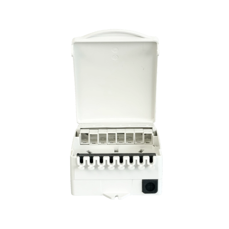 Caja de distribución de fibra óptica SC de 8 núcleos (caja de pasillo)
