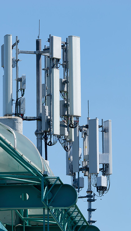 Enlaces de fibra Fronthaul para estaciones base 4G y 5G